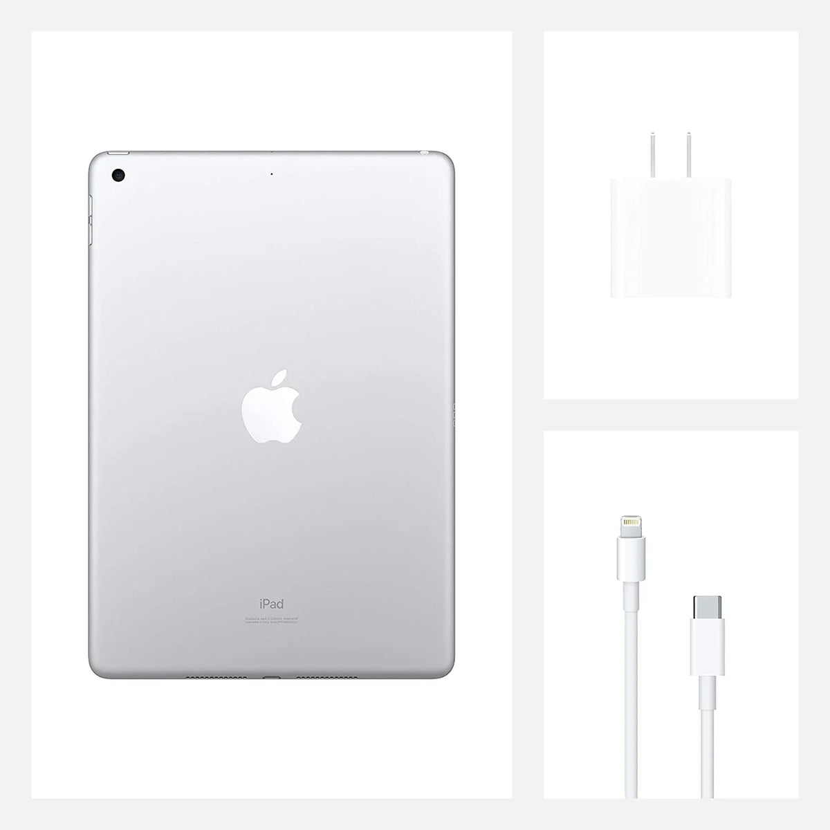2020) (8th iPad Wifi 10.2" Silver.USED.A Gen; Apple - 32GB