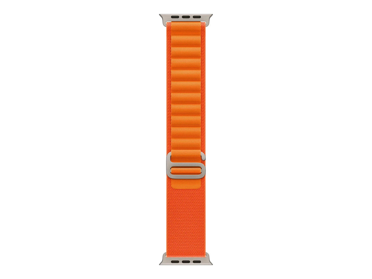 2.16 49 with Alpine - 32 watch textile band - smart M Bluetooth Ultra - 4G Loop - - UWB, - size: GB - mm - Apple - orange LTE, oz Watch Wi-Fi, titanium -