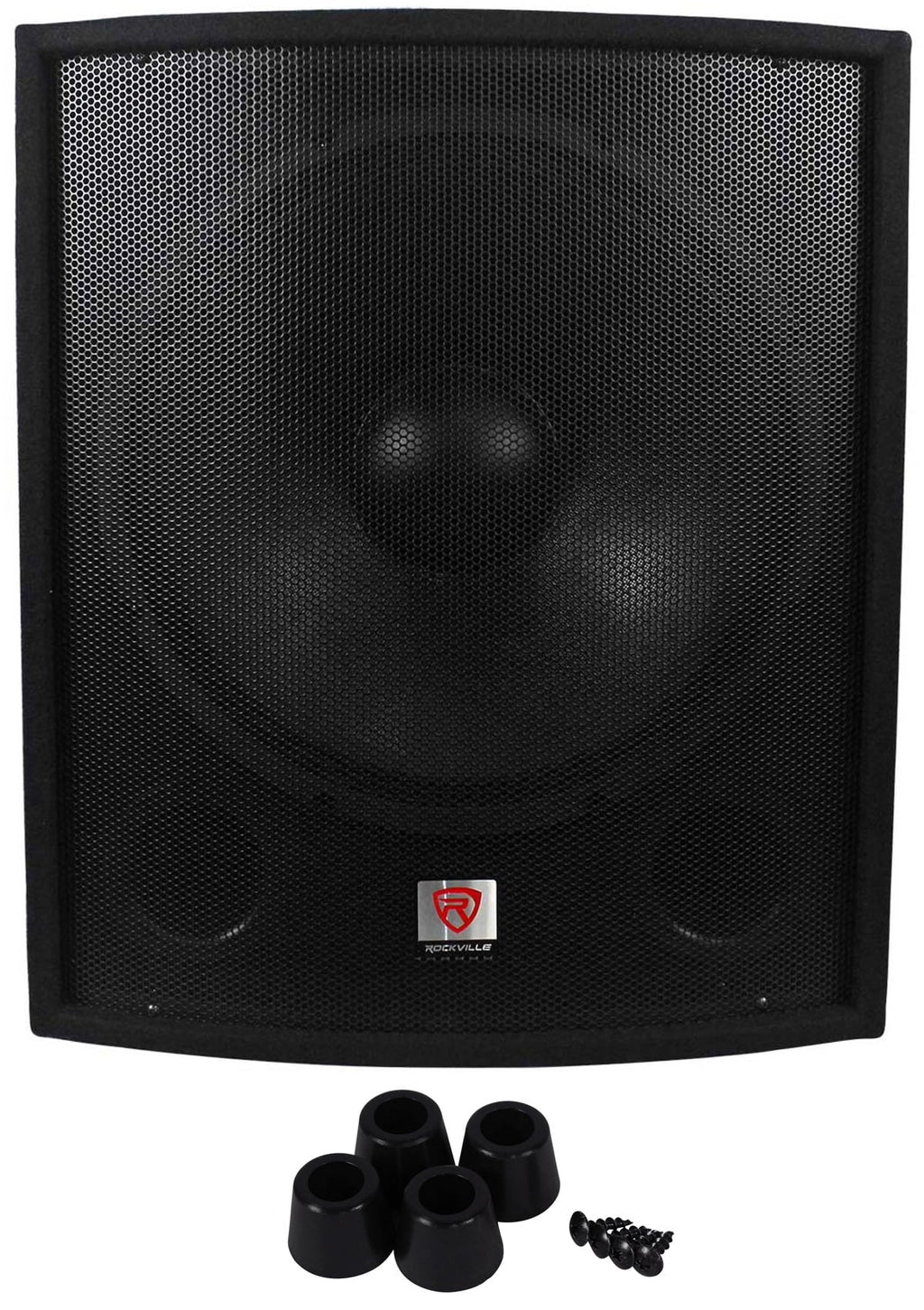 18" Amplifier+Cable Subwoofer Pro SBG1188 DJ PA 2-Channel Sub+5000w Rockville