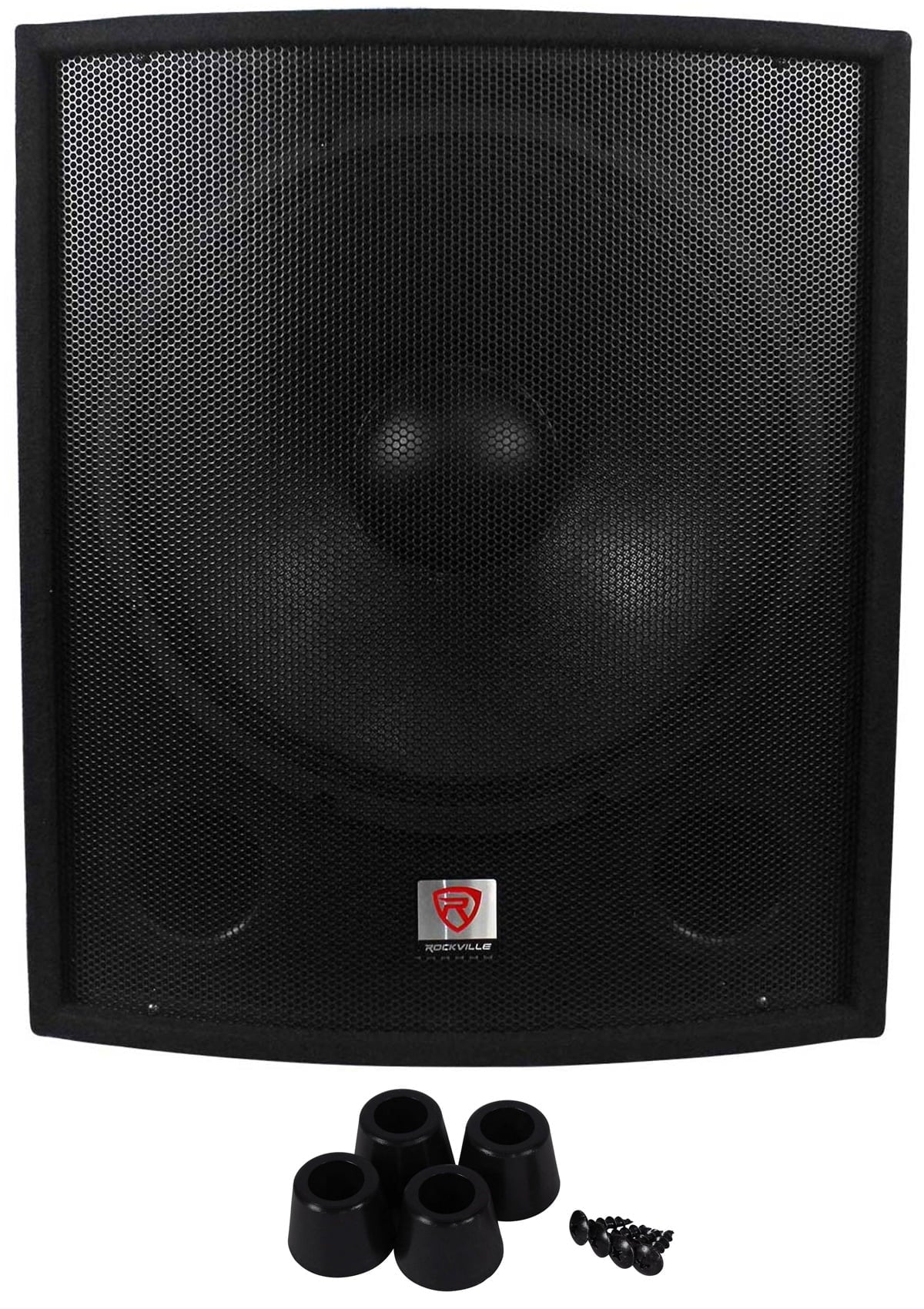 18" Amplifier+Cable Subwoofer Pro SBG1188 DJ PA 2-Channel Sub+5000w Rockville