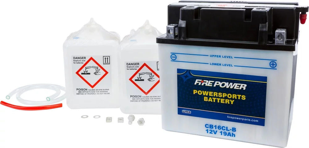 Yamaha III Power Fire Battery Compatible With WaveRunner CB16CL-B (WRA700) W/ACID 1994-1997