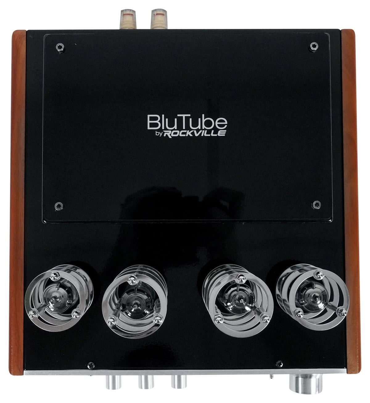 Rockville Amplifier/Home + Receiver Tower (2) BluTube WD Bluetooth Tube Speakers