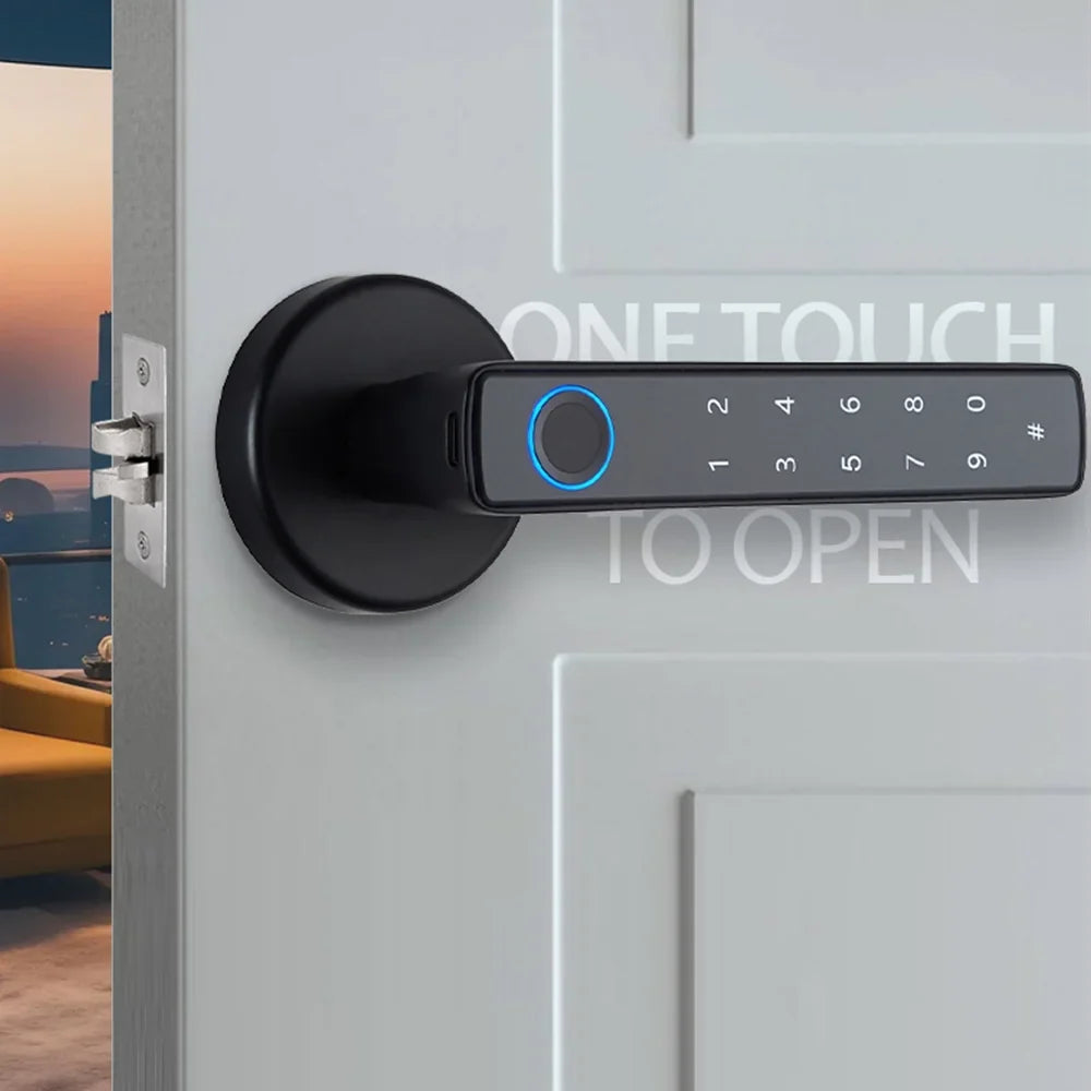 Keyless Entry Lock Smart Door Anself Lock Wafu