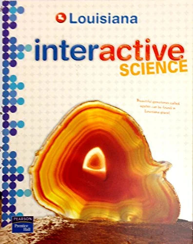 Pre-Owned Edition Louisiana Student Science 2012 8 Interactive Grade Paperback
