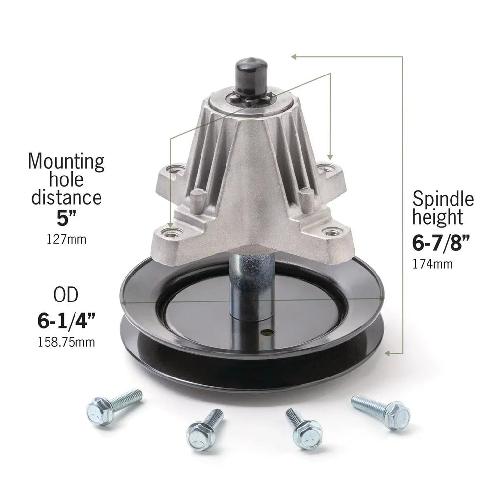 918-0482 42 Troy-Bilt, with 918-04822, Mower Spindle 30 inch Replaces Mini MTD, Fits Terre Compatible 618-04822A, Products, inch 618-04822, Cadet, Cub Lawn Assembly, Riders, 918-04822A, and 618-04889,