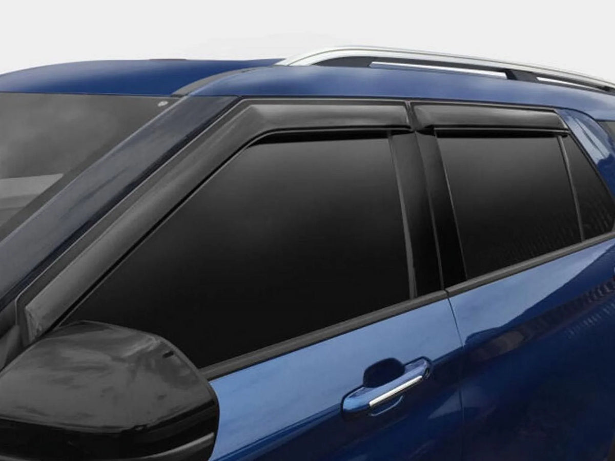 Deflectors - 4pc AVS Pathfinder Smoke Ventvisor 2022 Window Mount Outside Nissan