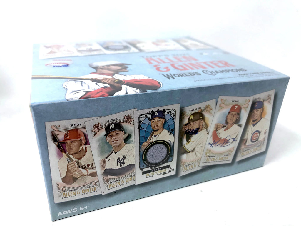 Retail Allen Display 2021 Ginter Topps and Box