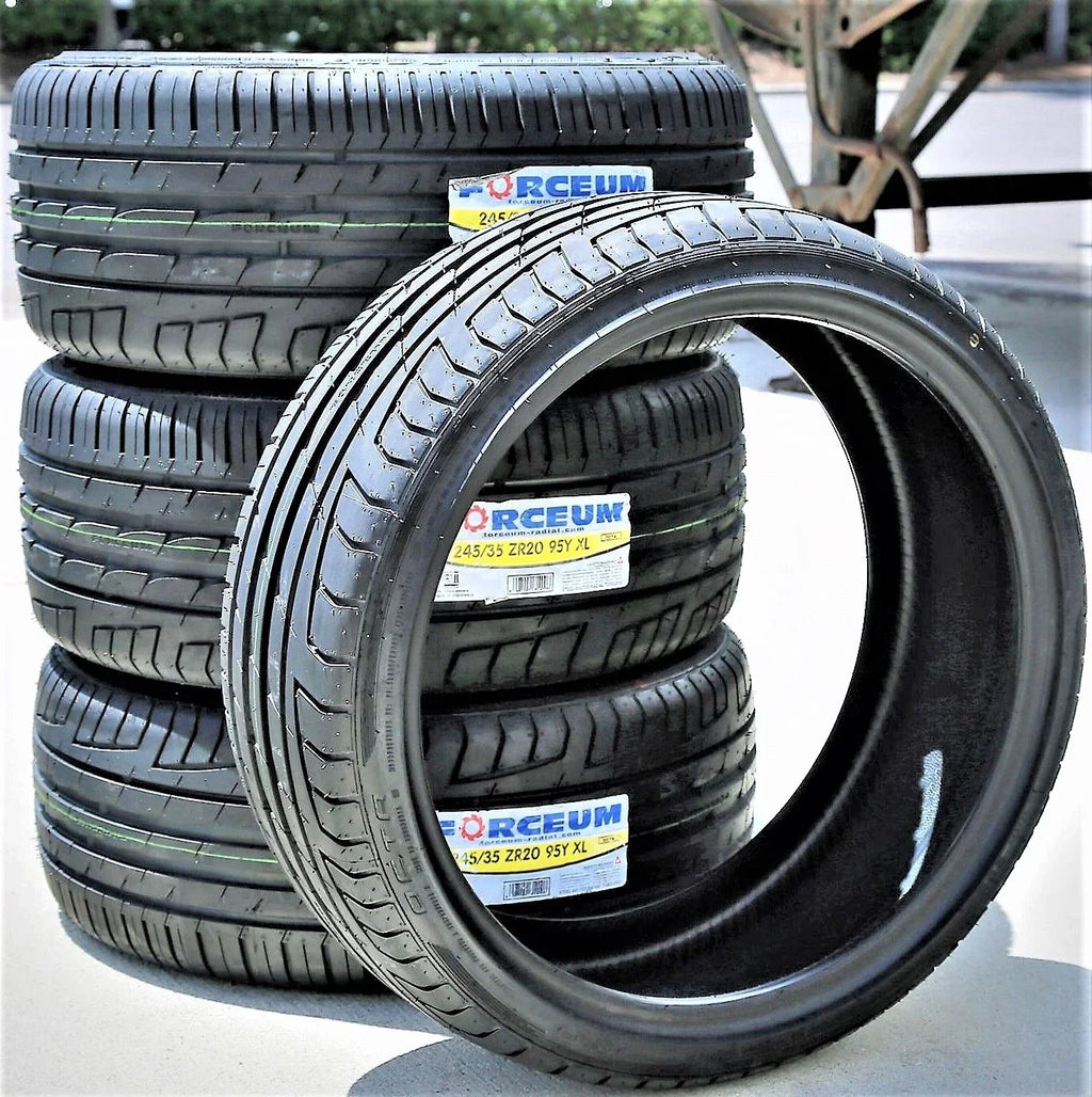 2 Fits: 95Y 4Matic, A/S 245/35R20 Season 528i Performance 2017-19 ZR XL Tires Base High Forceum 2010-16 Mercedes-Benz All BMW Octa (TWO) of E300 Pair