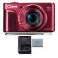 40X SX720 HD 1080p / Digital Camera Red NFC Zoom Shoot HS Built-In 20.3MP Canon and PowerShot Wifi Point Full