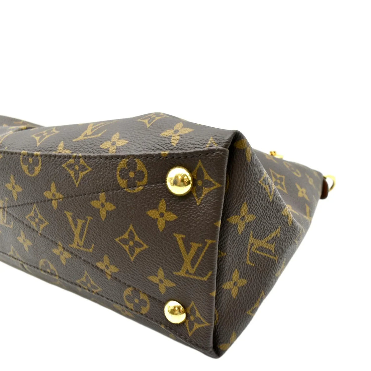 Black VUITTON Hobo MM V LOUIS Bag Pre-owned Monogram Leather