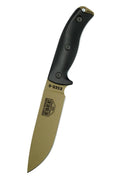 G10 ESEE Blade Knife 6PDE-001 Dark 1095 Carbon Fixed Knives & Steel Earth Black