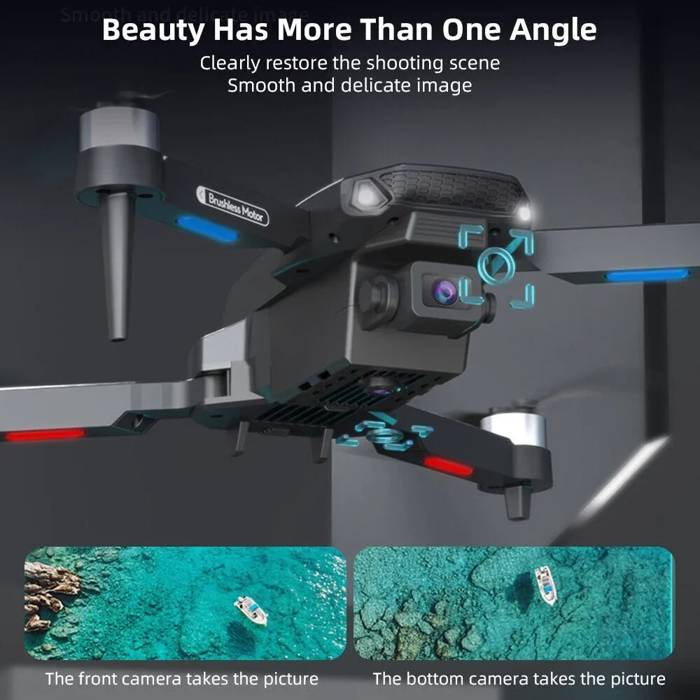 4K HD Drone Range FPV, Quadcopter, Camera - WiFi RC - Foldable E88Max JahyShow AirMaster Long