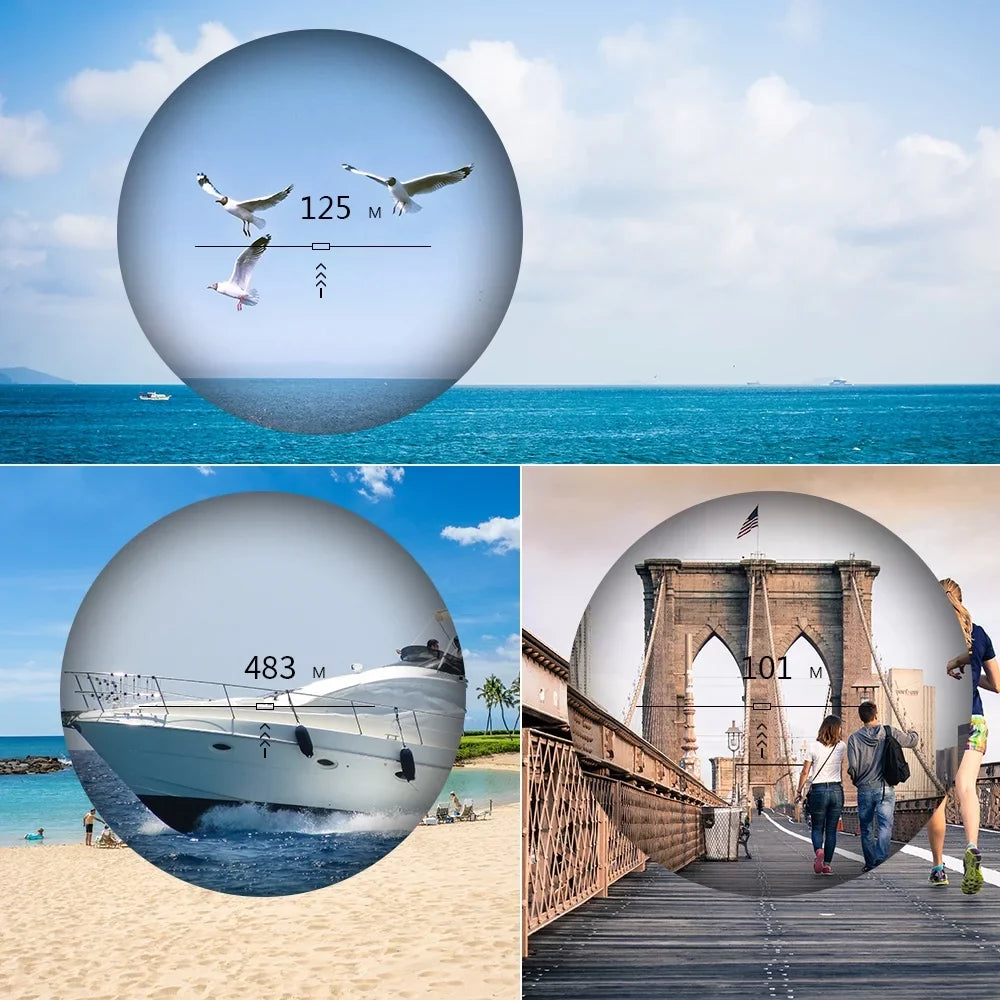 500m 500m Iuppa / Telescope Speed 600m Meter Tester Measurement Rangefinders,Speed Siuke 6x Measurement Saante Tester Aibecy / Zonewd Distance / Telescope 600m