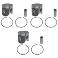 80.5mm NW-20002-2, Piston 1996-2003 Kawasaki Ski Namura, Bore Many Over Jet LIST Kits for 3 1100 SEE .020