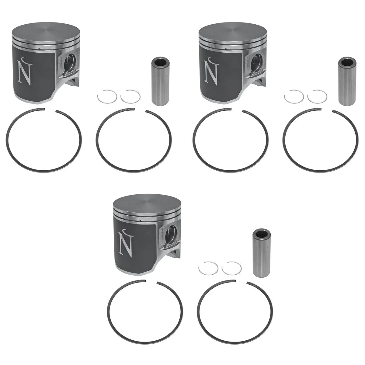 80.5mm NW-20002-2, Piston 1996-2003 Kawasaki Ski Namura, Bore Many Over Jet LIST Kits for 3 1100 SEE .020