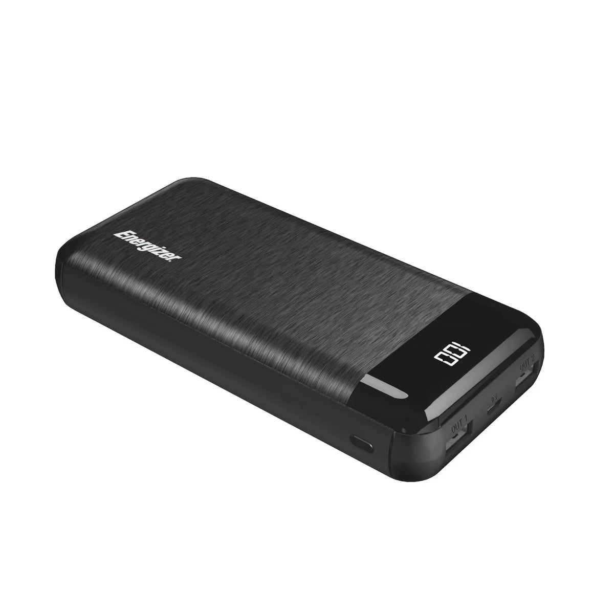 Max 20,000 Energizer mAh UE20058 Power Bank, Black,
