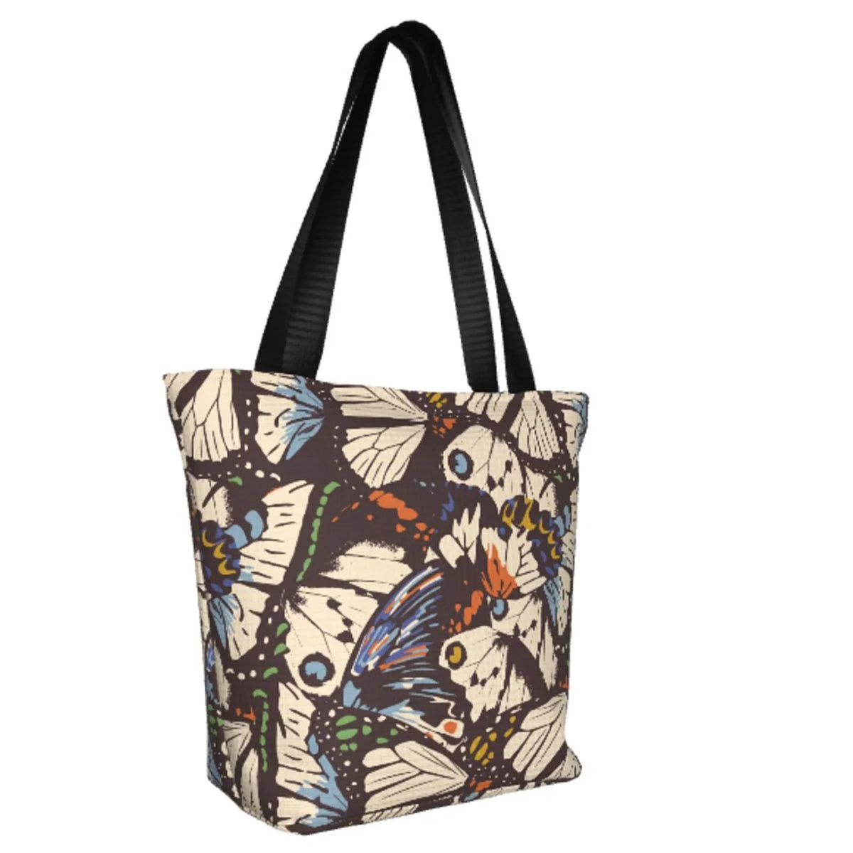 Butterflies Capacity Handbags Women'S Bag,Shoulder Tote Lukts Large Shopping Vector Hobos Bag Bag