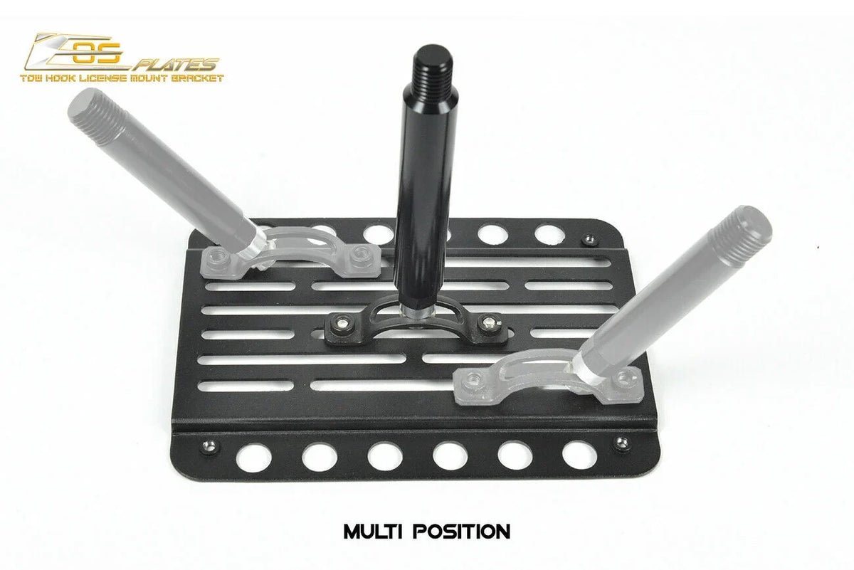 Replacement EOS Relocator Plate Front Plate Online for 2014-Present Version Mini | License Extreme 2 Cooper Bumper Tow Store Mount Tow-119-V2 Hook Bracket