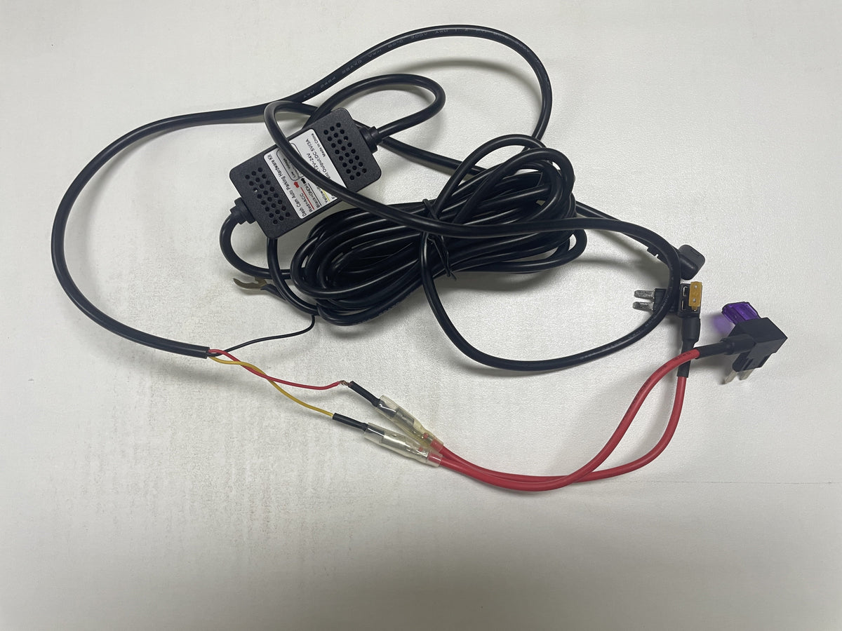 12V Parking Charger ，DashCam Recorder To Kit DVR Camera 24 Monitoring，Hardwire Charging Line Buck 5V Hour Cable Camera Dash