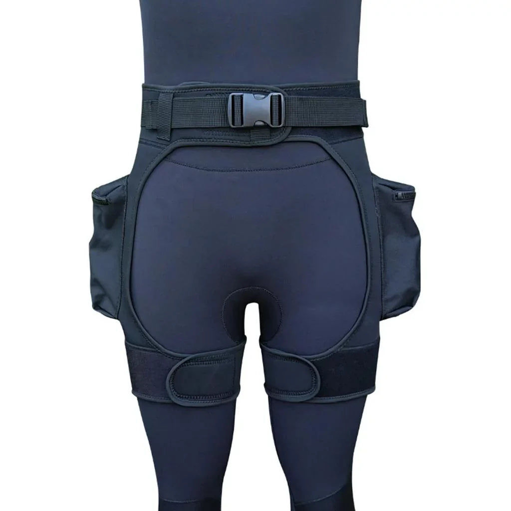 Dinghy Pants for Surf Canoeing Men, Diving Spearfishing Kayaking with Swimming for Water Tech Short Sports