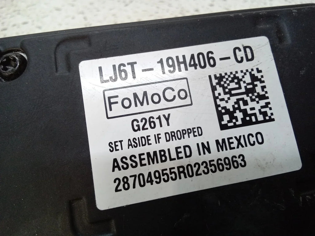 Ford LJ6T19H406CD Windshield Departure Front Lane Pre-Owned Warning Camera Escape 2020 OEM (Good)