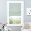 Home Botanical Shade, Sage Bolan Total Exclusive Blackout 64", 34"x Roman
