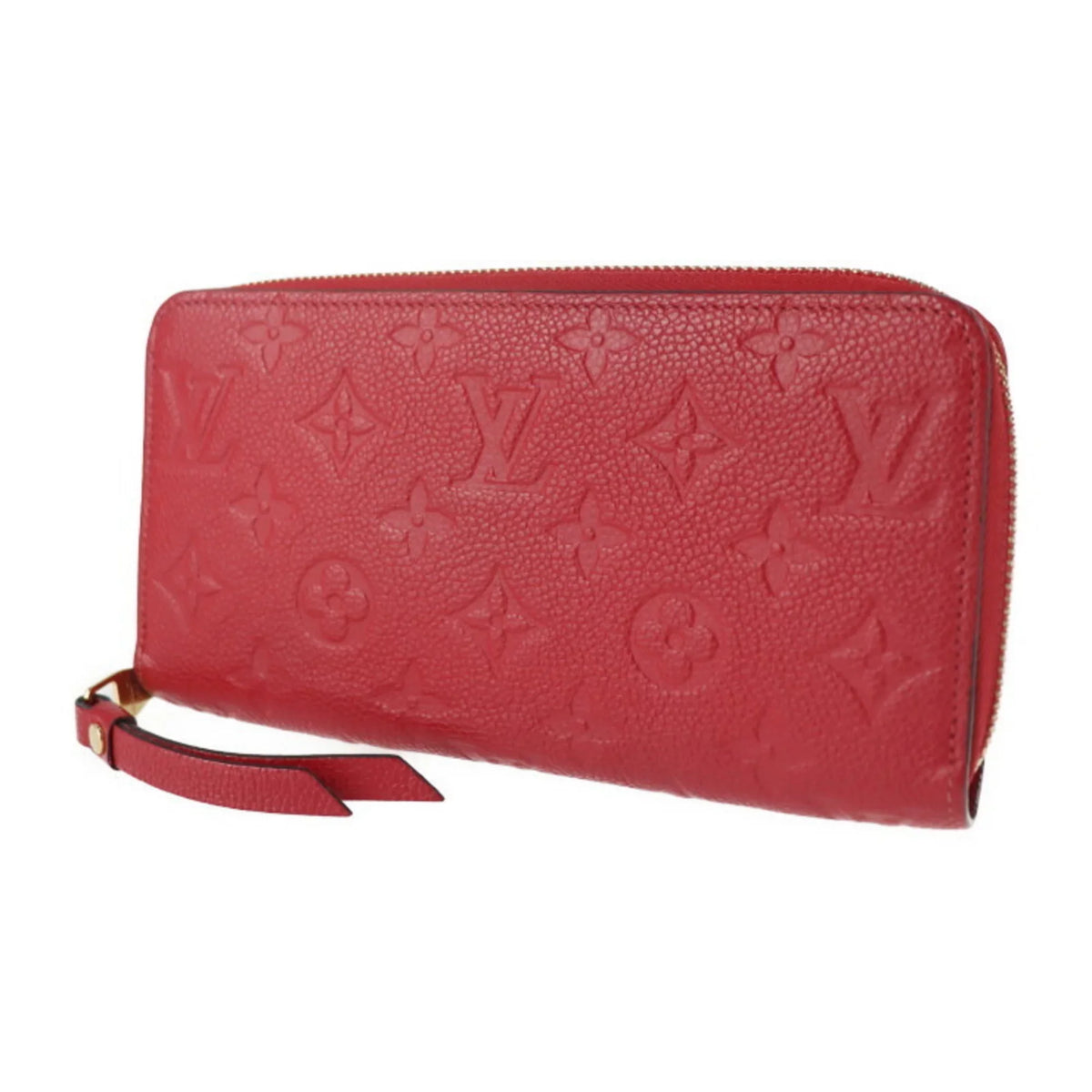 Zip Cerise Louis Vuitton M60737 Pre-Owned Monogram Around Zippy Implant Long (Good) LOUIS Zipper Wallet VUITTON Round