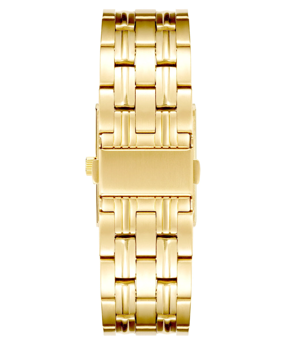 Band with Armitron Metal Dress Tone Gold Bracelet Mens Watch