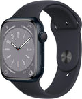 Restored Aluminum Watch GPS Apple Only Midnight Case (Refurbished) Series Band Midnight 45MM 8