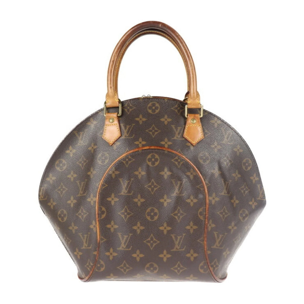 Handbag Ellipse VUITTON Canvas Pre-Owned Monogram M51126 Vuitton LOUIS Brown (Good) Louis