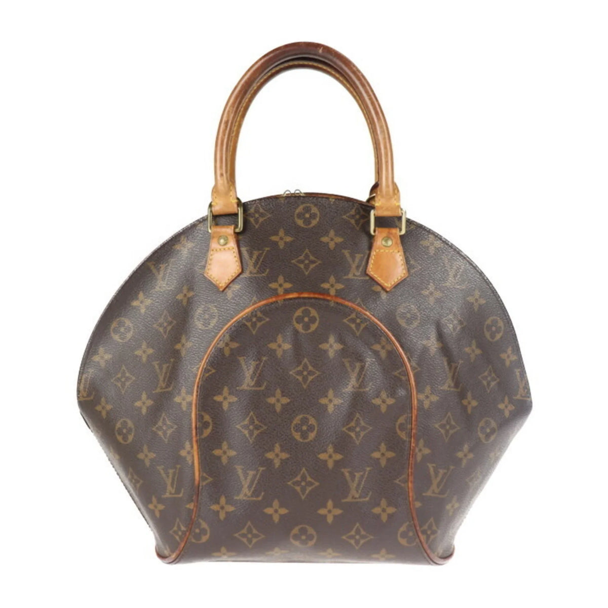Handbag Ellipse VUITTON Canvas Pre-Owned Monogram M51126 Vuitton LOUIS Brown (Good) Louis
