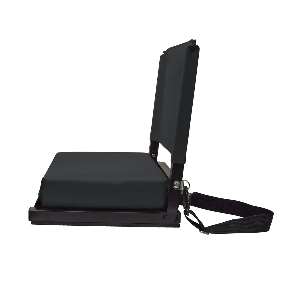 for Adjustable Carry Support with Back Easy Outdoor for Comfort, by Stadium Complete Seat Shoulder Products, Bleachers Ultra-Padded Handle Chairs Strap Leisure with Large