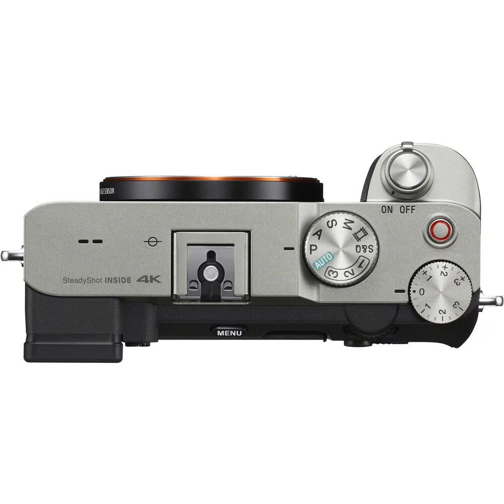 a7C UV-CPL-FLD - + Memory + Camera Lens (Silver) 64GB + Wide Sony Wrist + Flash Version Angle International Lens Card Filters GM with + f/2.8 + 0.43X 2.2x Grip Telephoto 24-70mm Lens