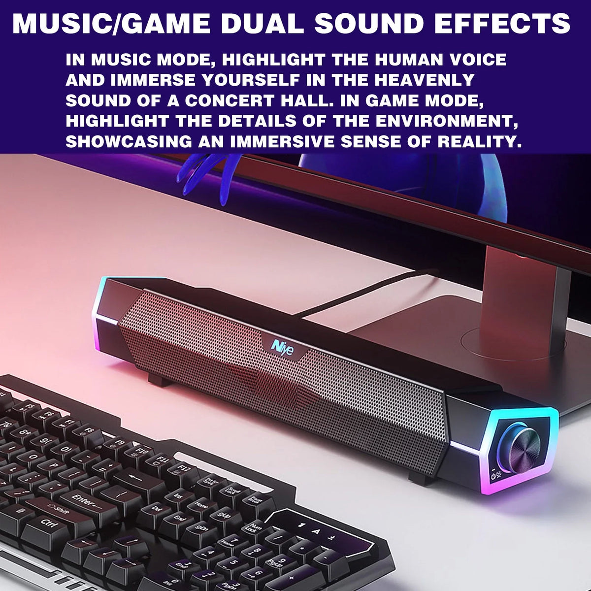 Kcavykas Items Computer Subwoofer Speaker Speaker Soundbar Bluetooth Clearance Level Surround Sound Speaker Speaker Speaker Bluetooth Cinema Dual