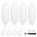 , Ribbed Inflator with and Boat Ktaxon Ropes 4-Pack