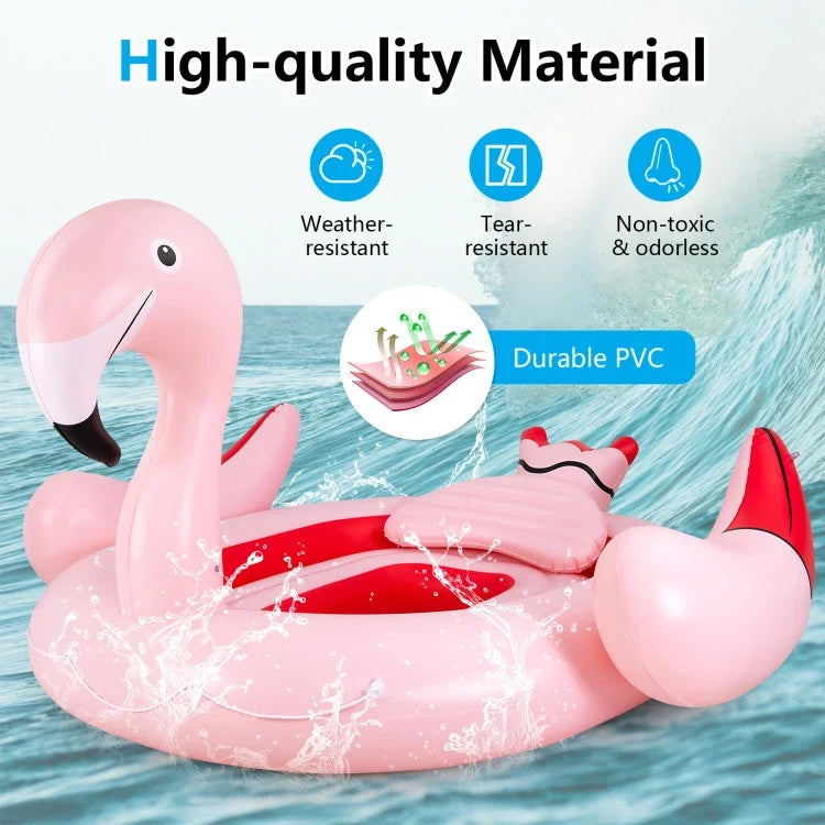 6 and Flamingo People Pool 6 River for Floating Island Cup Inflatable Holders with