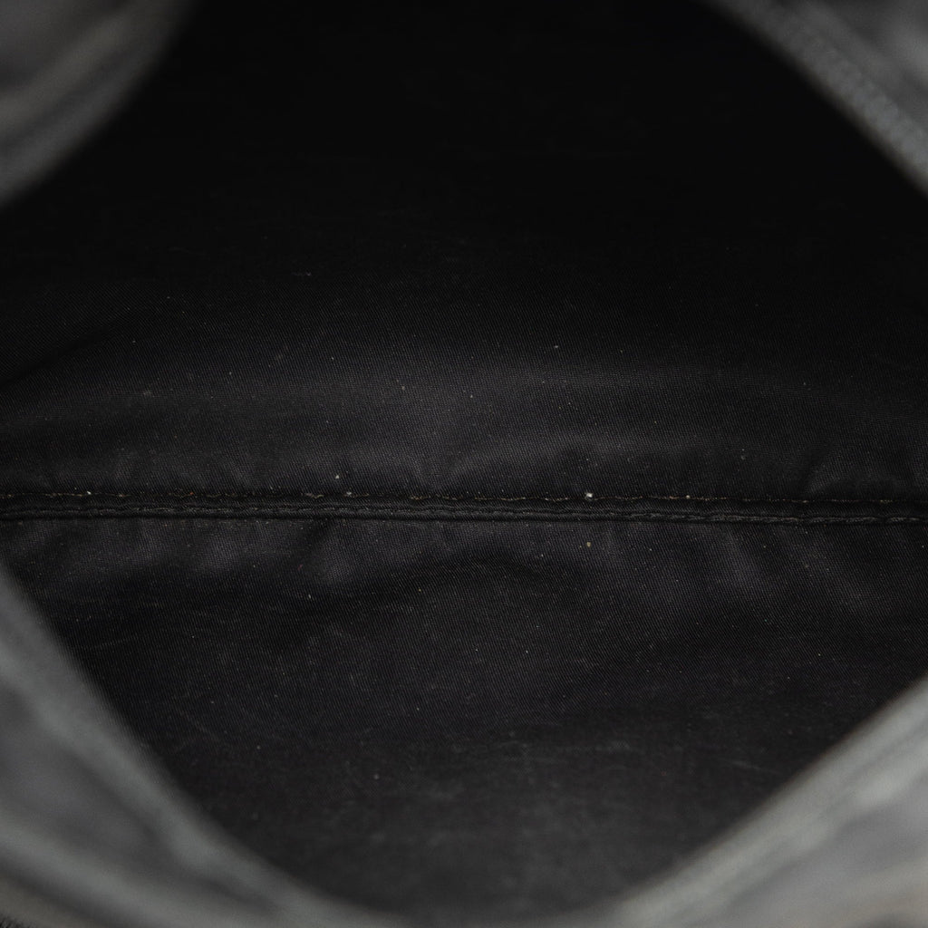 Fabric Bag Crossbody Tessuto Black Unisex Authenticated Pre-Owned Prada Crossbody Nylon (Good)