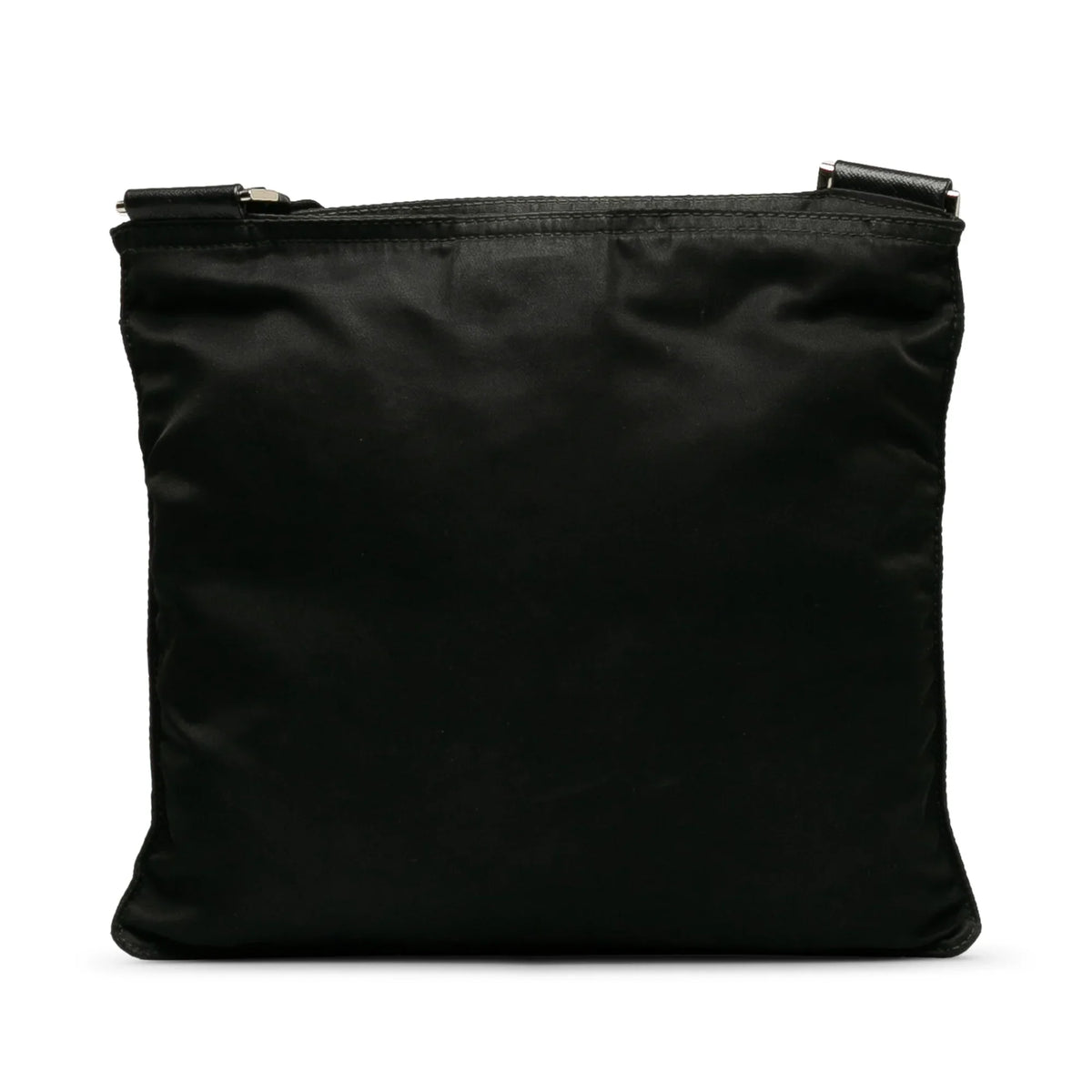 Fabric Bag Crossbody Tessuto Black Unisex Authenticated Pre-Owned Prada Crossbody Nylon (Good)
