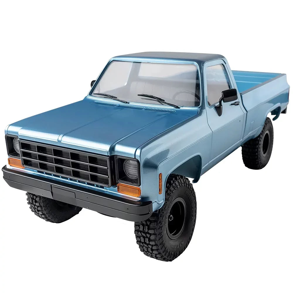 Eazyrc RTR Control with 4WD 2.4GHz Lights RC Remote Car Glacier Truck LED 1/18 RC Crawler