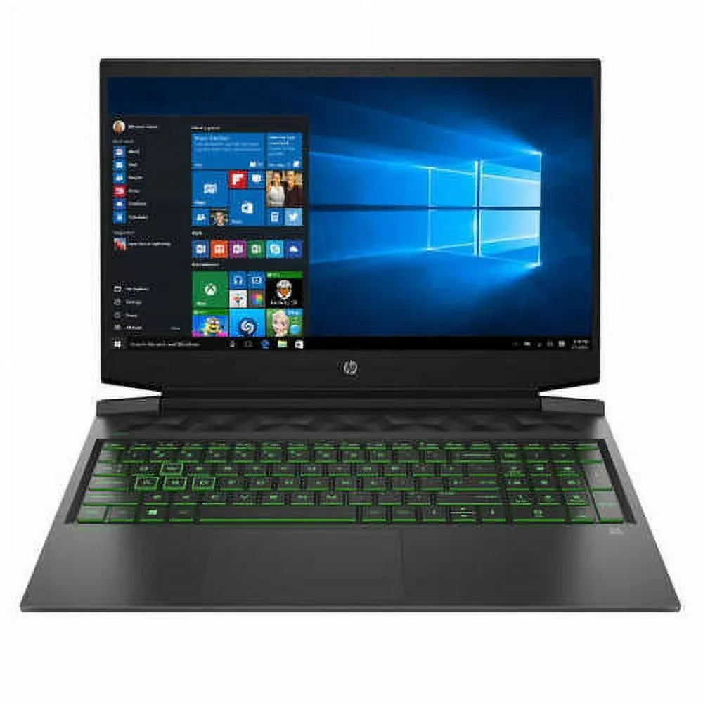 GeForce Pavilion 1TB FHD DDR4 Max-Q Hdd - - i7-10750H Gaming 10 - - 12GB IPS HP 16-a0075cl GTX 256gb Keyboard Laptop Windows - WLED-backlit Ti Memory 1660 16.1" Backlit SSD - Anti-Glare Non-touch +