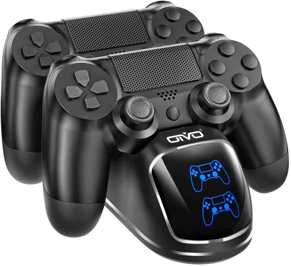 Station, 1.8Hrs OIVO Charging 4 Playstation Charger Controller PS4 Charger 4 Dock Charging Replacement Controller for Dock, Dualshock Station PS4