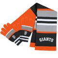 WEAR Giants Francisco by Erin Scarf Stripe San Andrews Set Glove & Women's