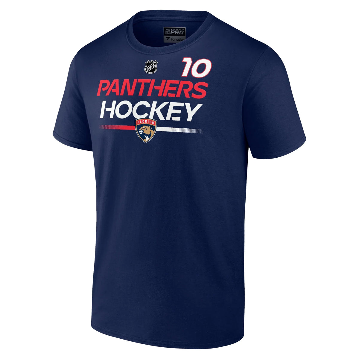 Branded Name Number Tarasenko Fanatics Navy & Florida T-Shirt Authentic Panthers Pro Vladimir Prime Men's