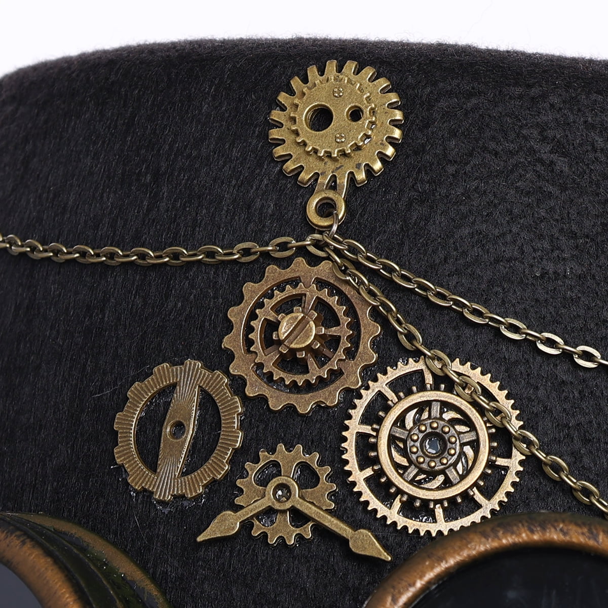 Goggle Hallo with Unisex Hats Hat Gothic Punk Steampunk Top GRACEART