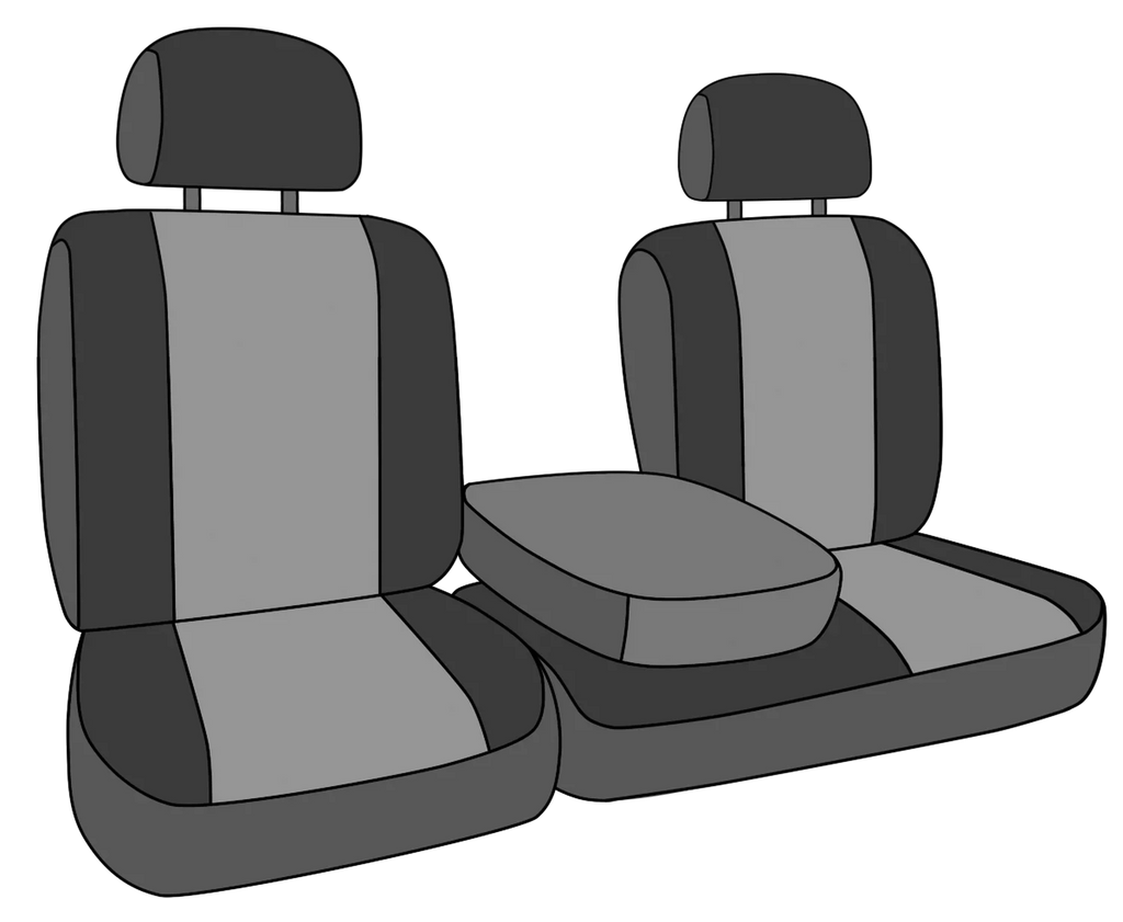 Trim KA122-04DN Smart Covers CalTrend - 2016-2019 Insert Blue Seat Denim Kia and for Sorento Center