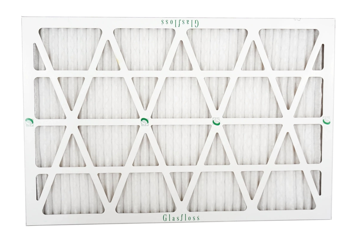 10 USA 17.5 in x Furnace inch) -Qty:12 Size: - - MERV Made 18x25x1 (Actual - Filter 24.5x7/8 Air Glasfloss