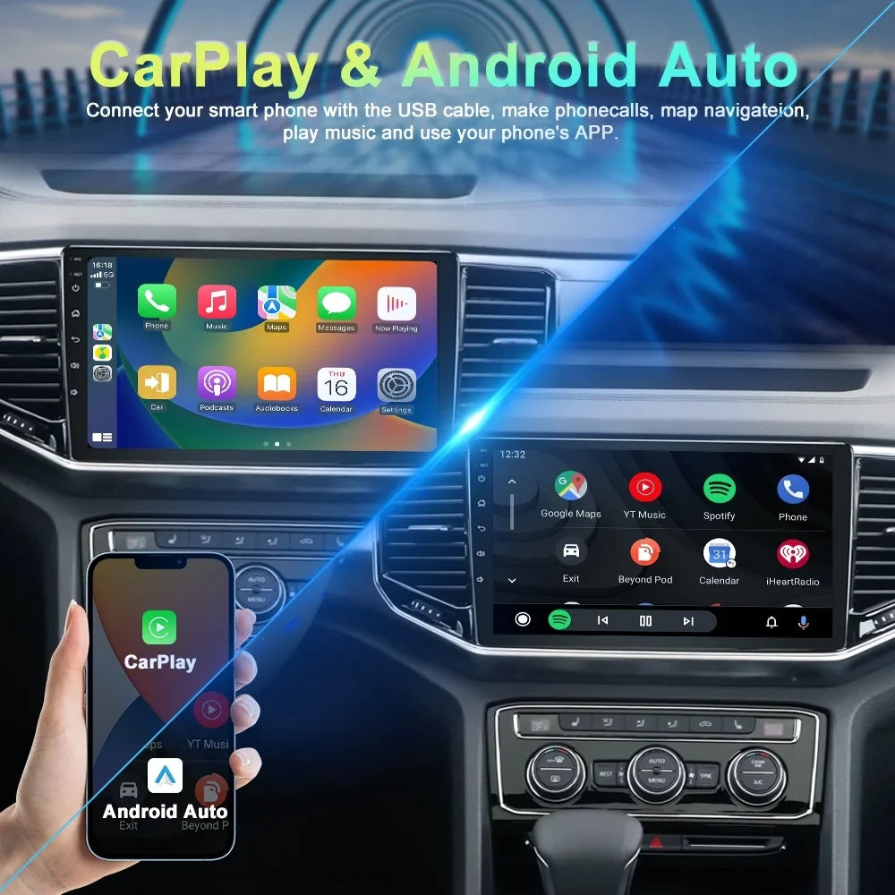Stereo Car Audio 32G Carplay Tsx Honda 2009-2014 | GPS Acura Radio Android 12 Accord 8 for