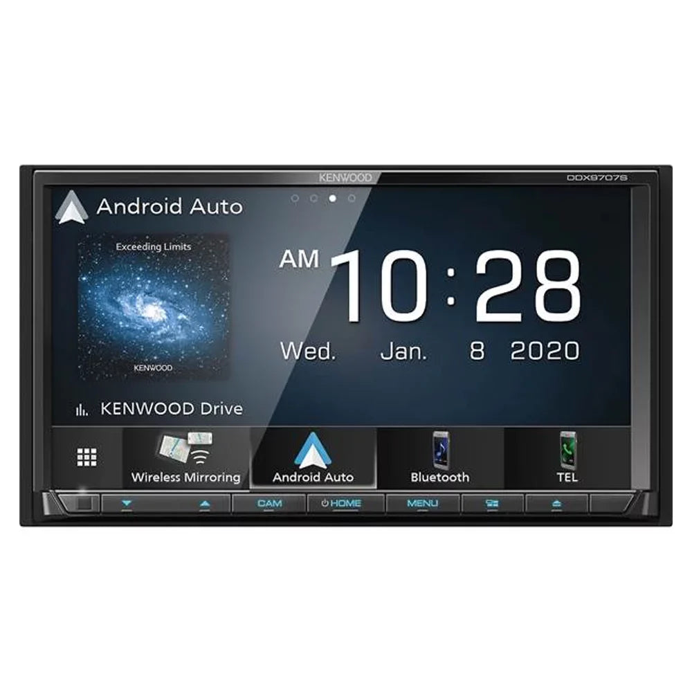 6.95 Receiver View DVD and Kenwood New Inch CMOS-130 Universal Camera DDX9707S Rear