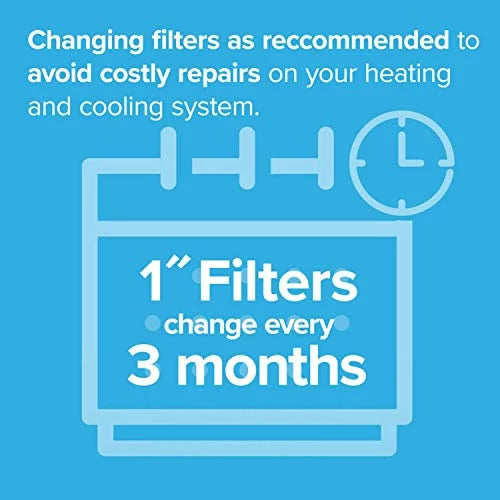 19.69 (exact 6-Pack AC Furnace Odor 15.69 x dimensions Filtrete x MPR Allergen Filter, 0.81) Air 1200, 16x20x1, Reduction, Defense