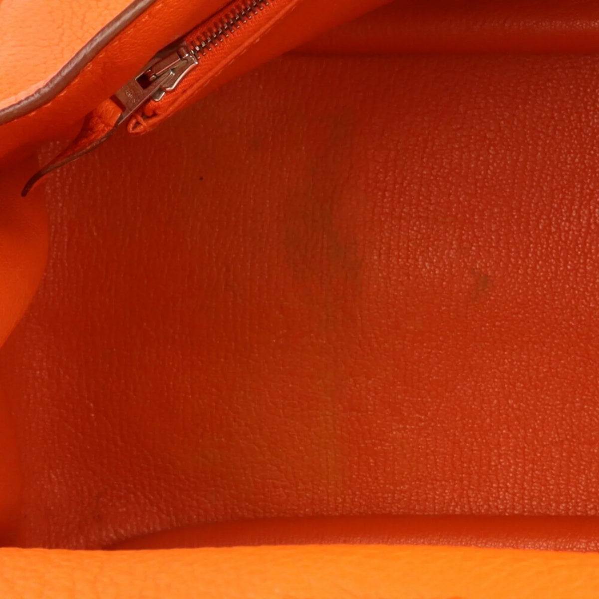 Women's BRB10010000013133 Hermes Bag Clemence Pre-Owned Orange Taurillon Shoulder 34 HERMES Gypsière (Good)
